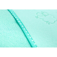 Pale Turquoise Sensillo 100% Cotton Hooded Bath Towel 80x80 - 3 Colours