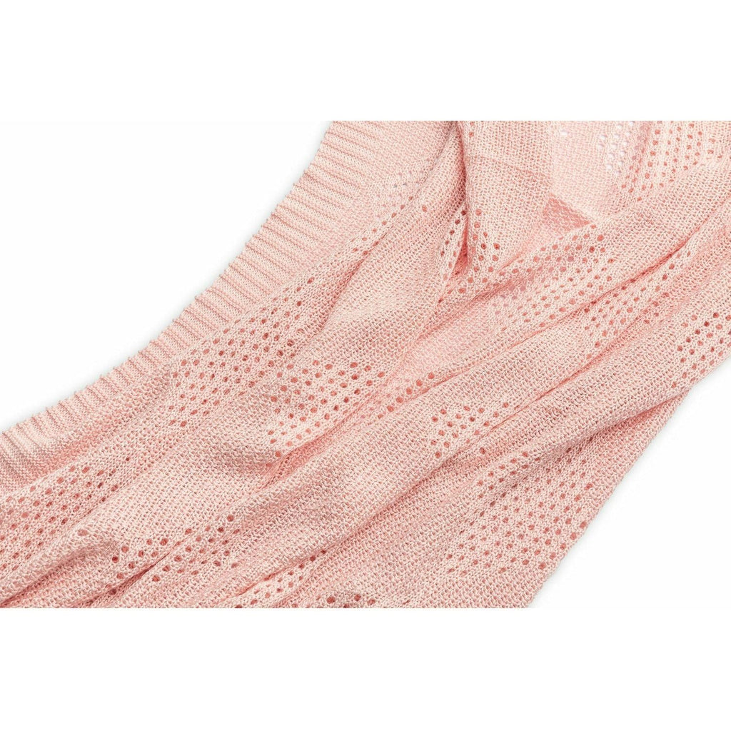 Light Pink Sensillo 100% Bamboo Blanket 100 x 80 cm - 4 Colours