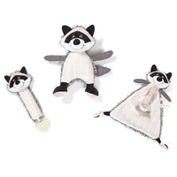 Antique White Babyono Rocky the Racoon Soft Toy