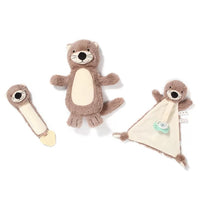 Light Gray Babyono Maggie the Otter Soft Toy