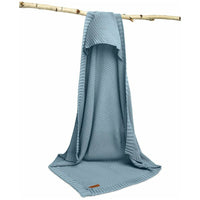 Light Slate Gray Sensillo 100% Bamboo Hooded Swaddle Blanket - 5 Colours
