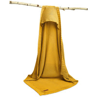 Dark Goldenrod Sensillo 100% Bamboo Hooded Swaddle Blanket - 5 Colours