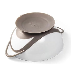 Rosy Brown Babyono Bowl With A Suction And A Spoon - 4 Colours