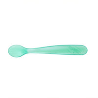 Aquamarine Chicco Feeding Spoons 2 Pack - 2 Colours