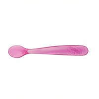 Orchid Chicco Feeding Spoons 2 Pack - 2 Colours