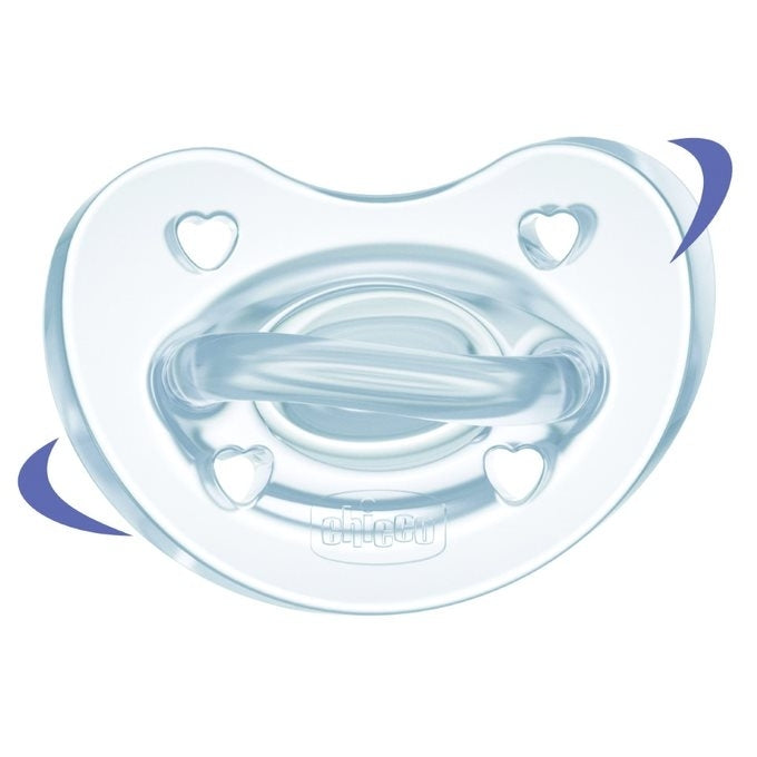 Lavender Chicco PhysioForma Soft Soother 1 pcs - Neutral - 3 Sizes