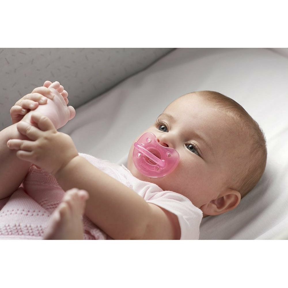 Snow Chicco PhysioForma Soft Soother 1 pcs - Pink - 3 Sizes