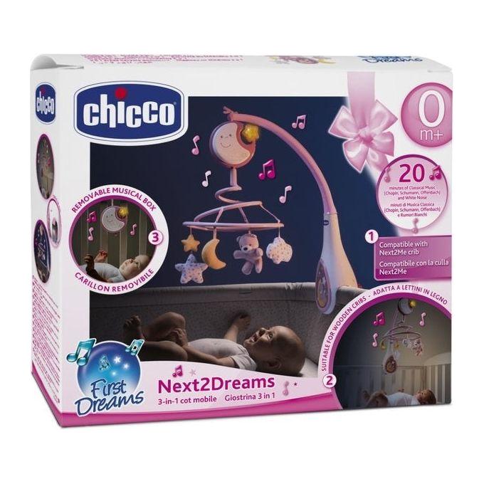 Dark Slate Gray Chicco Next2Dreams 3in1 Crib Mobile - 3 Colours