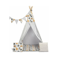 Gray TOYZ Teepee Play Tent - 3 Designs