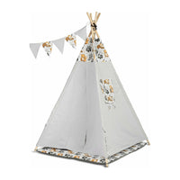 Light Gray TOYZ Teepee Play Tent - 3 Designs