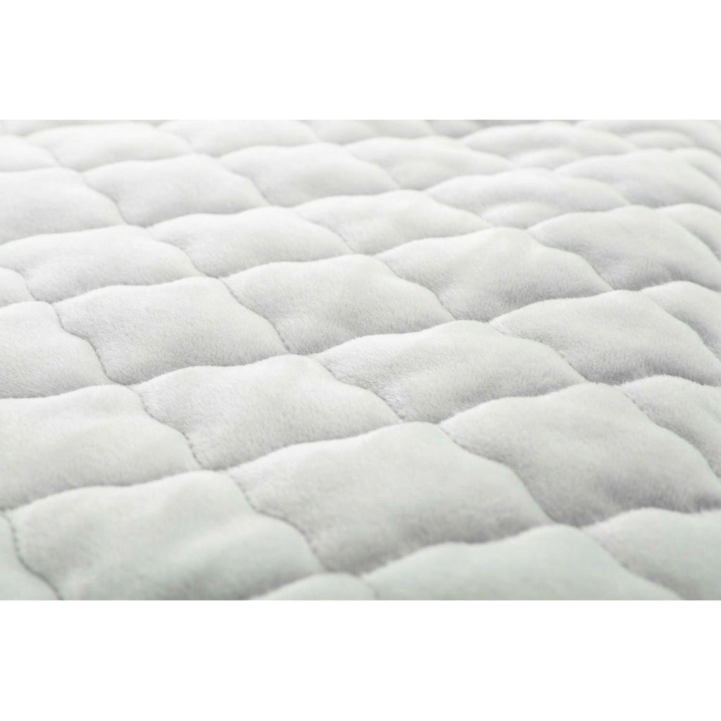Light Gray Sensillo Velvet Cot Set Pillow & Duvet Set - 6 Designs