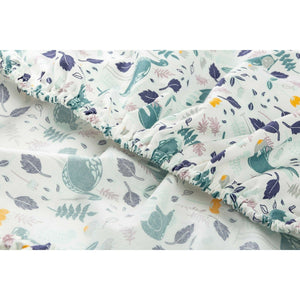 Lavender Sensillo Printed Cot Sheet 120x60 cm - 7 Designs