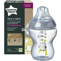 Gray Tomme Tippee Closer To Nature Anti-Colic Bottle 260ml - 2 Colours