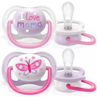 Thistle Avent Soother Ultra Air 0-6 months 2 pcs - 8 Designs
