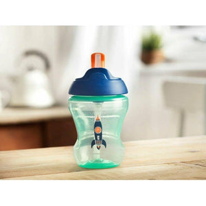 Light Gray Tommee Tippee Straw Cup 7m+ - 2 Colours