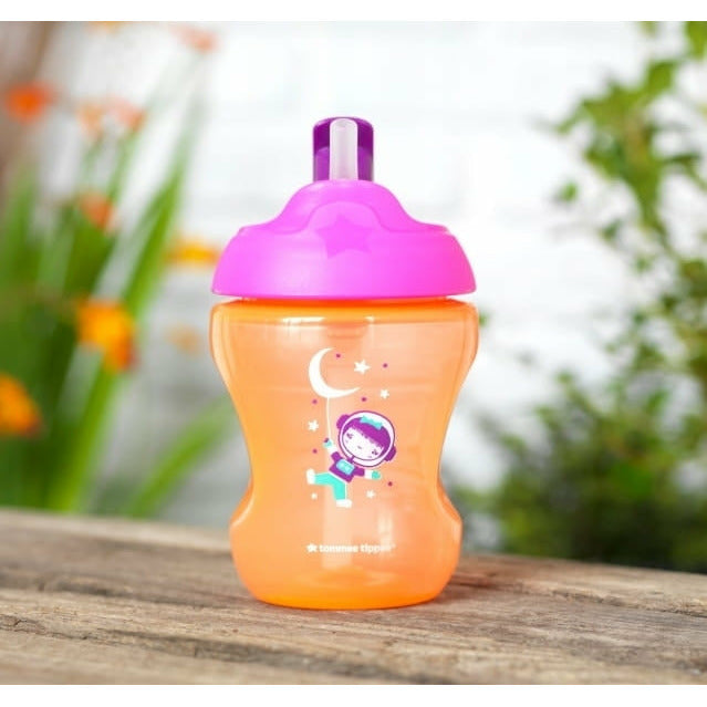 Tan Tommee Tippee Straw Cup 7m+ - 2 Colours