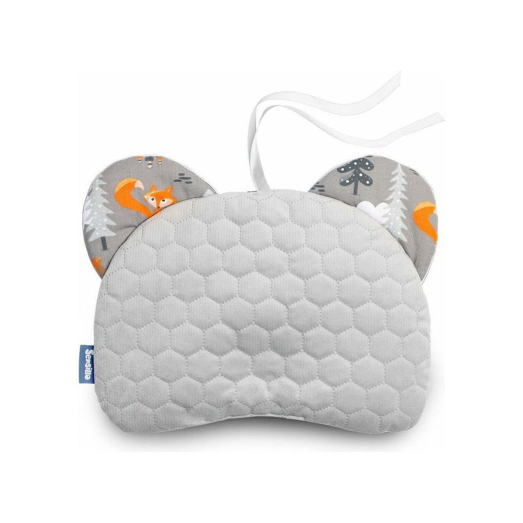 Gray Sensillo Velvet Baby Pillow - 5 Designs
