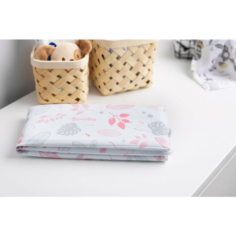 Light Gray Sensillo Travel Changing Mat - 4 Designs