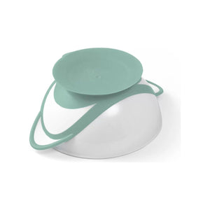 Light Gray Babyono Bowl With A Suction And A Spoon - 4 Colours