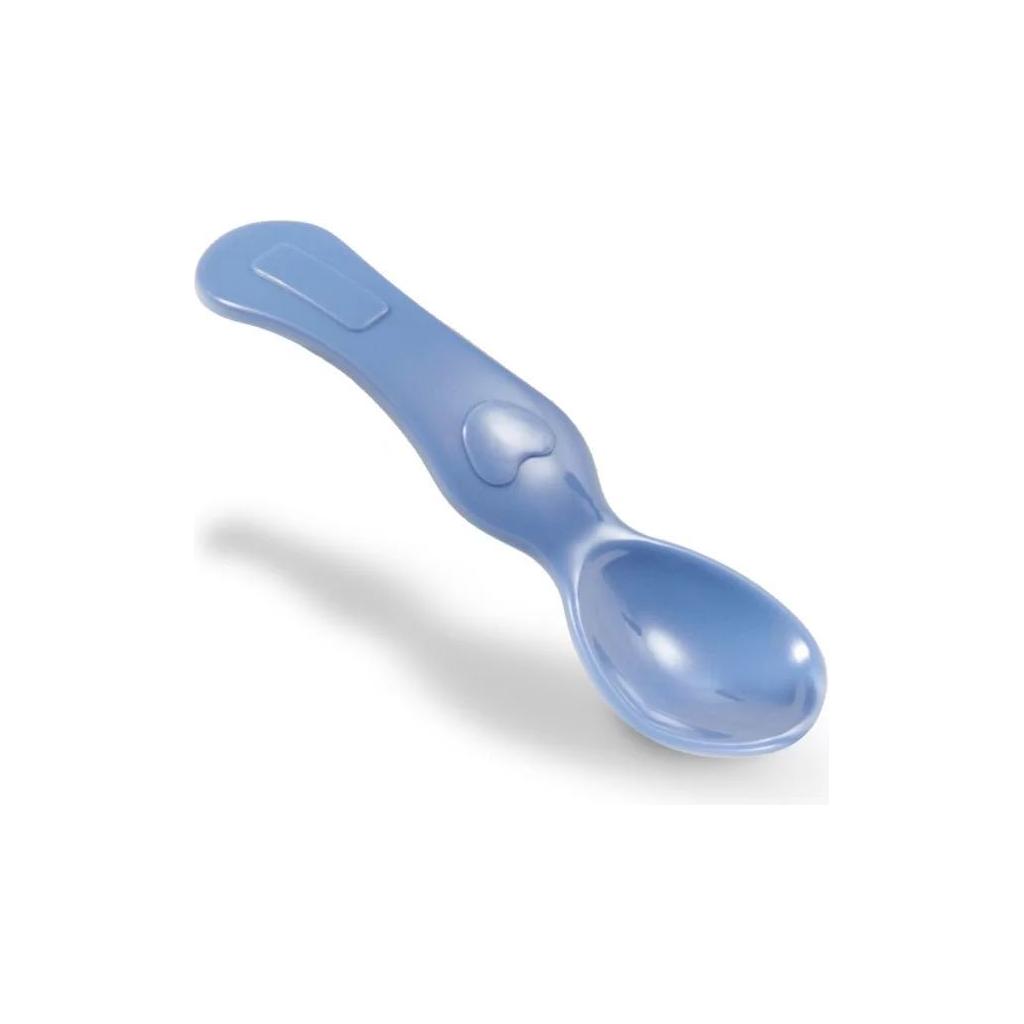 Lavender Babyono Suction Bowl With Spoon - Navy