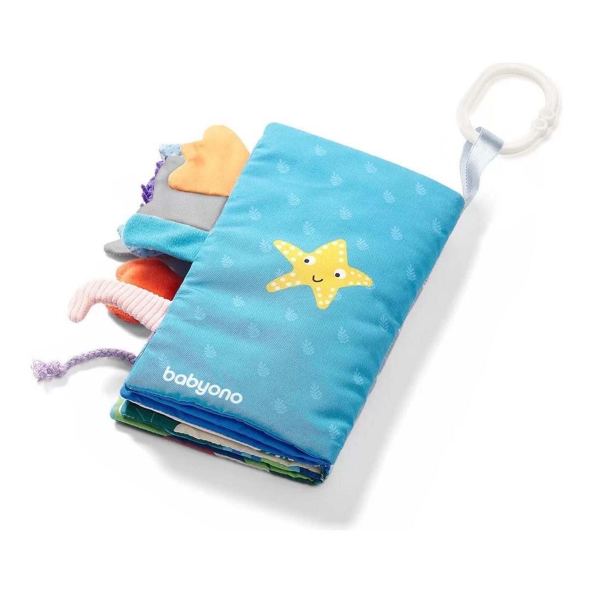 Sky Blue Babyono Sensory Book Go To The Ocean