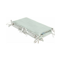 Light Gray Sensillo Breathable double-sided thin cot bumper - 5 Designs