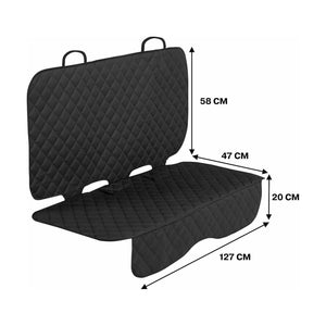 Dark Slate Gray Caretero Quilted Car Seat Protector