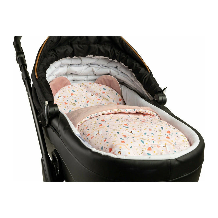 Dark Slate Gray Sensillo Velvet Pram Set - 8 Designs