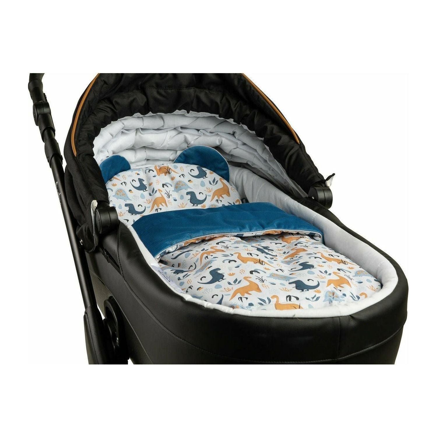 Light Gray Sensillo Velvet Pram Set - 8 Designs