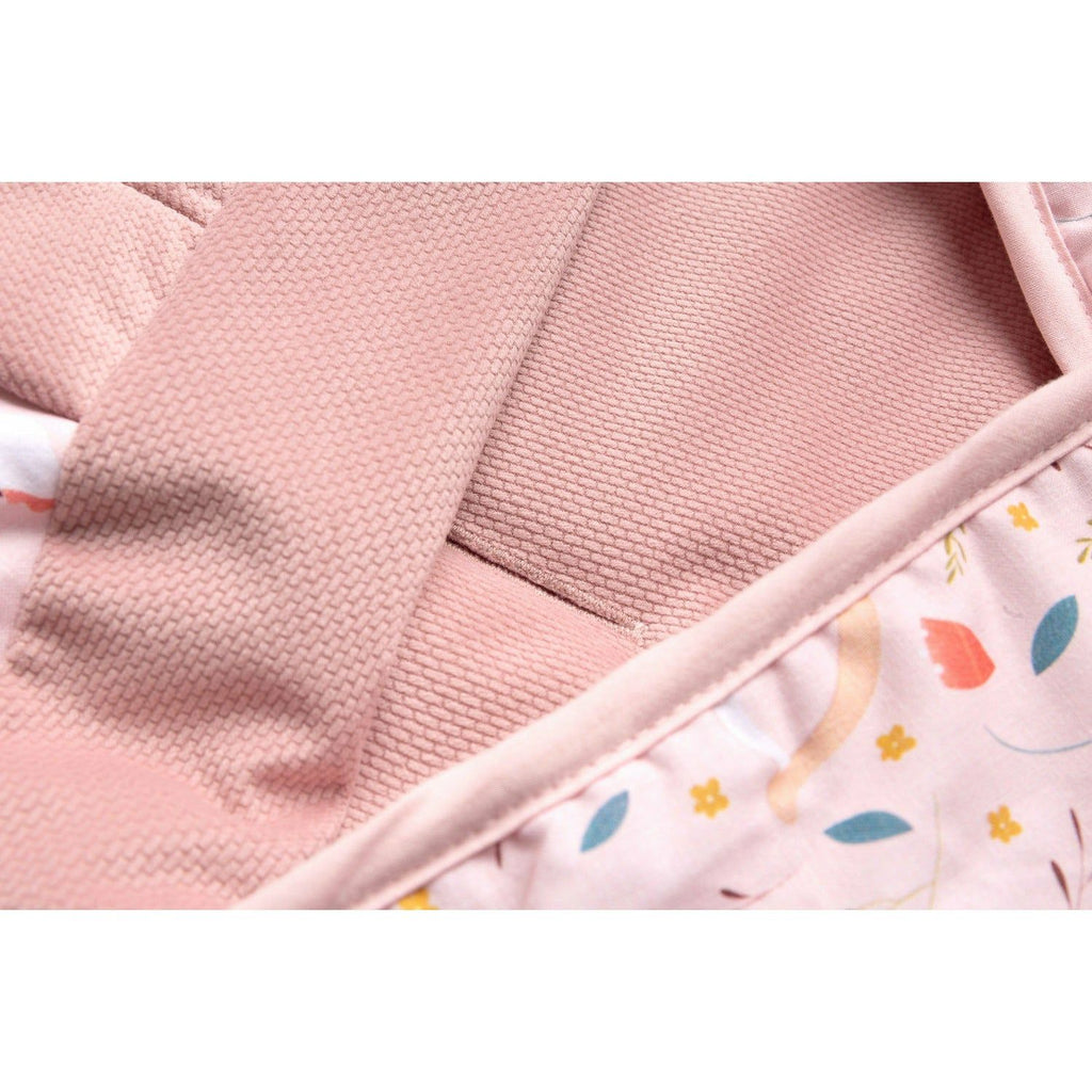 Light Pink Sensillo Velvet Car Seat Blanket - 8 Designs