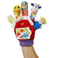 Gray Chicco Farm Puppet Glove 3-24m+