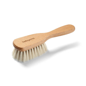 Tan Babyono Soft Natural Hairbrush