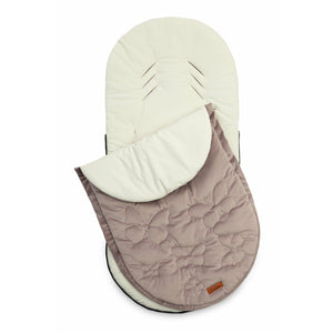 Light Gray Sensillo Riviera Velvet Footmuff - 4 Designs