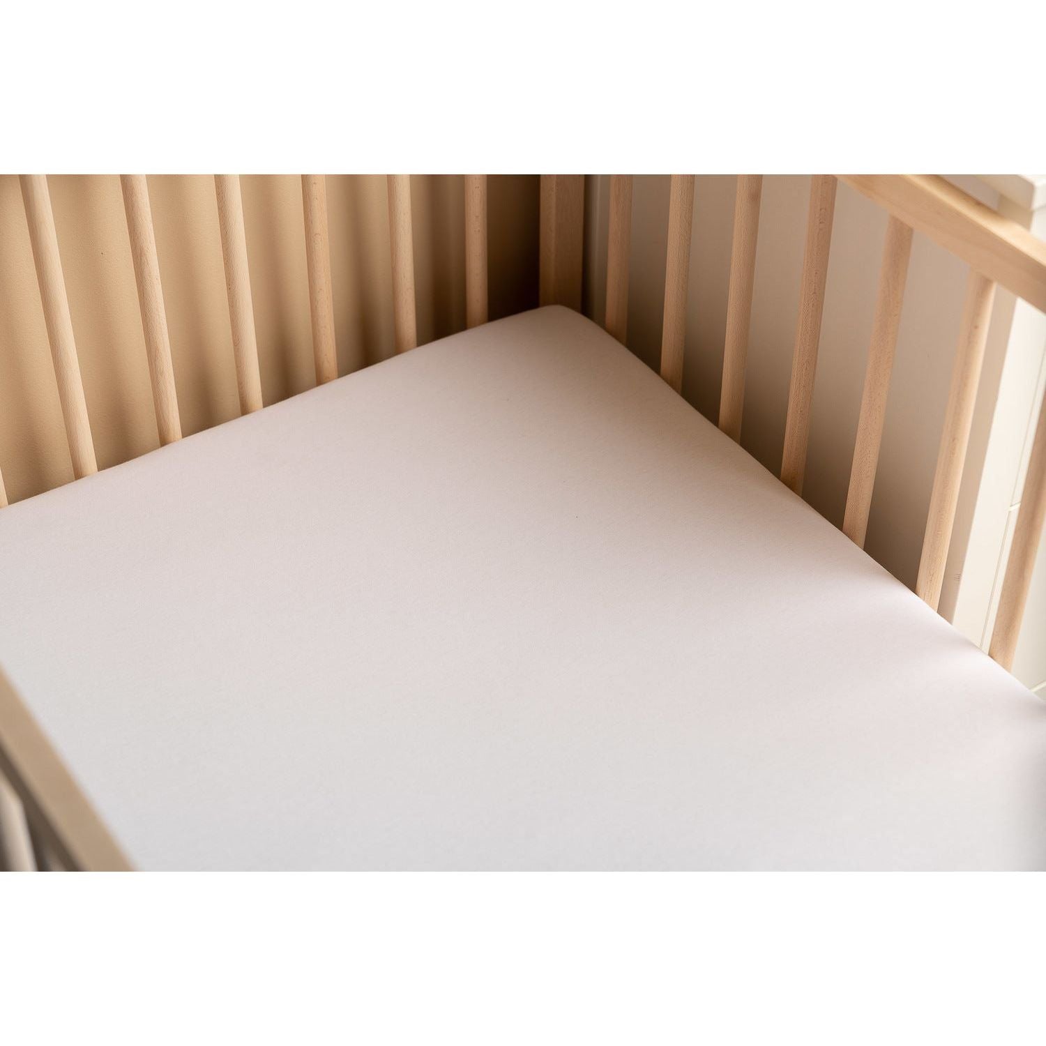 Sensillo Cot Bamboo Sheet 140x70 - White