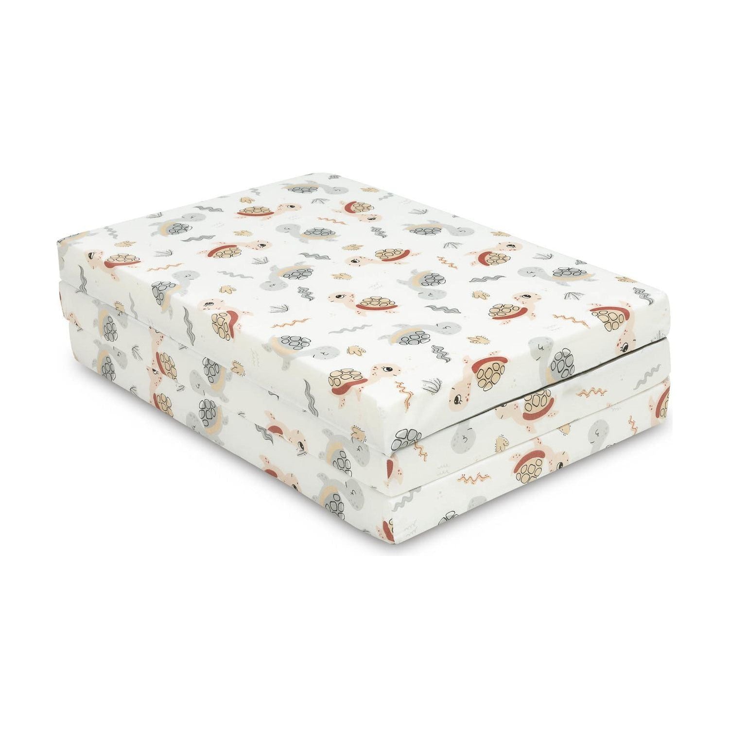 Sensillo Travel Foldable Mattress  120 x 60 x 5cm - Turtles