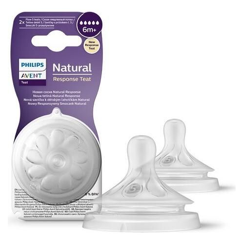 Philips Avent Natural Response-speen 2 stuks - 6 maten