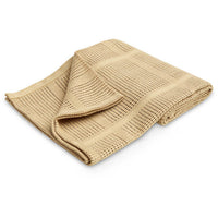 Sensillo 100% Cotton Openwork Detail Blanket 95 x 95 cm - 4 Colours