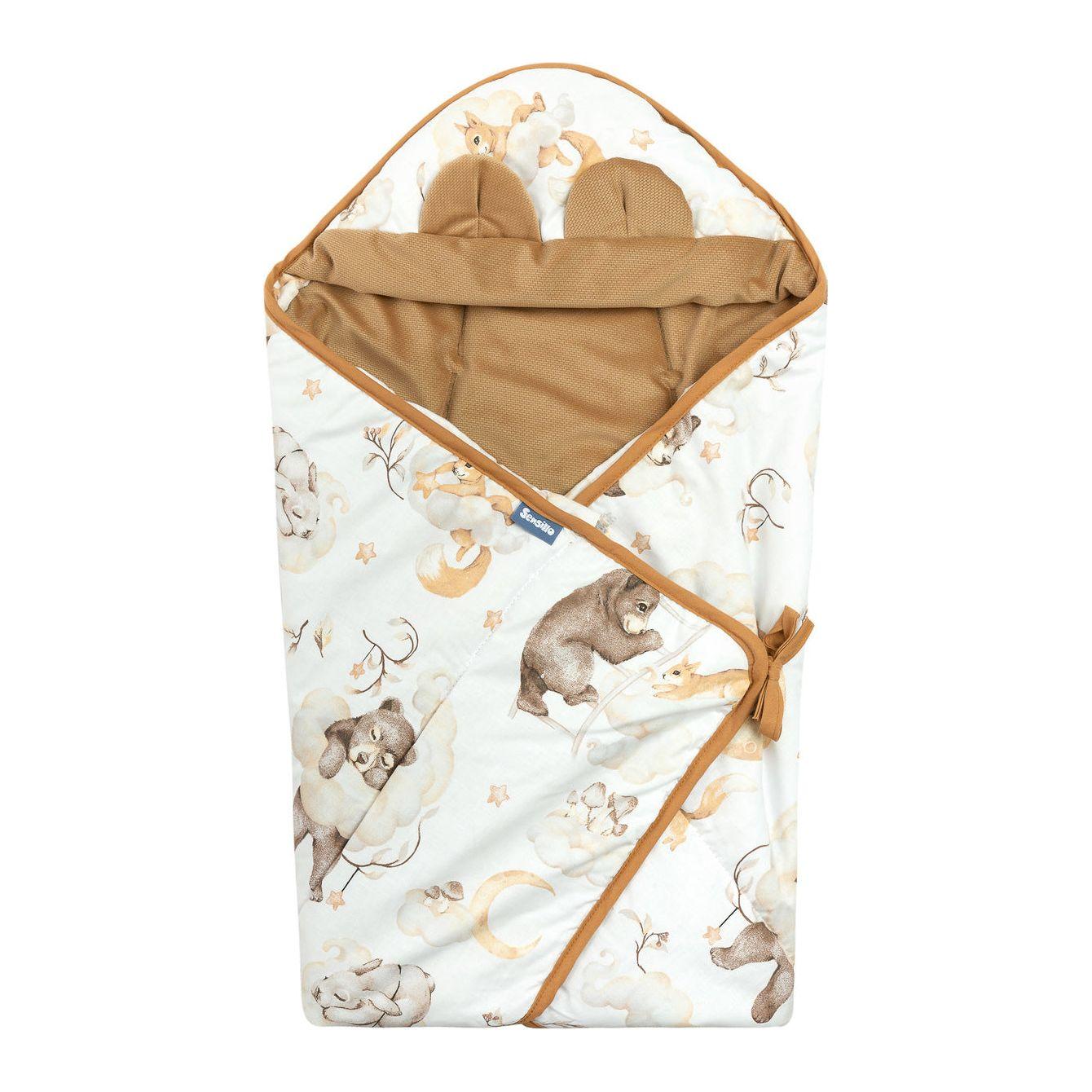 Sensillo Velvet Car Seat Swaddle XL - Dream