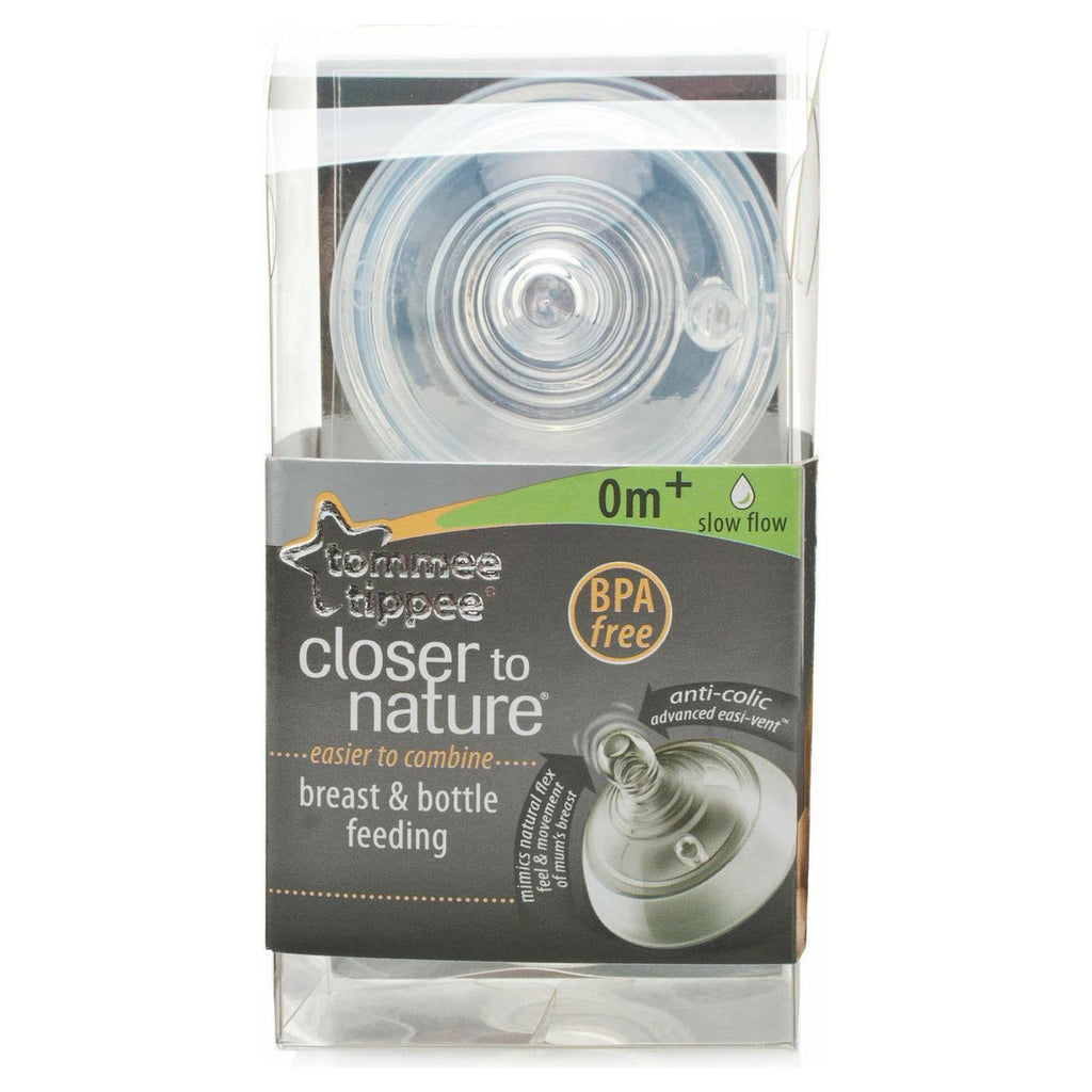 Gray Tommee Tippee Closer to Nature Teat 2 Pack - 4 Sizes