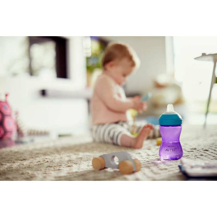 Light Gray Philips Avent Sippy Cup 9m+ - 2 Colours