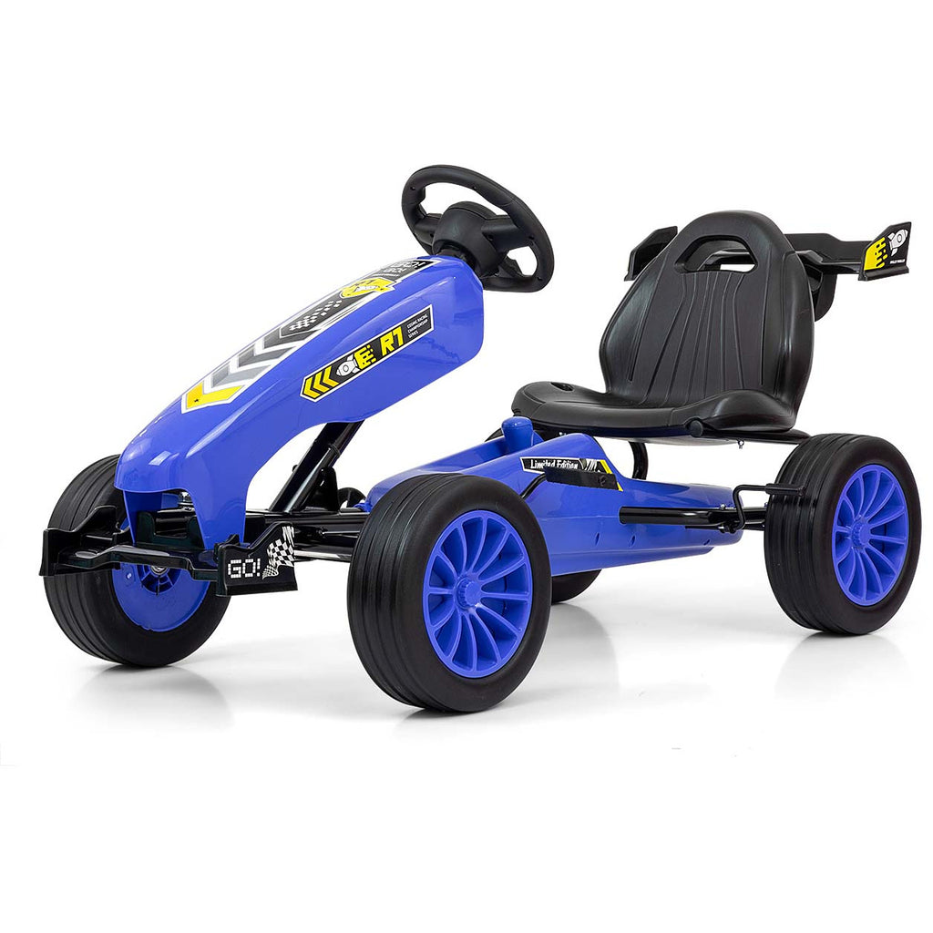 Milly Mally Kids Rocket Pedal Go-Kart - 4 Colours