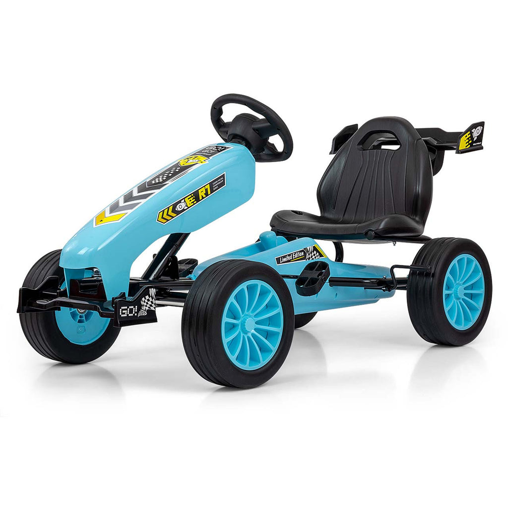 Milly Mally Kids Rocket Pedal Go-Kart - 4 kleuren