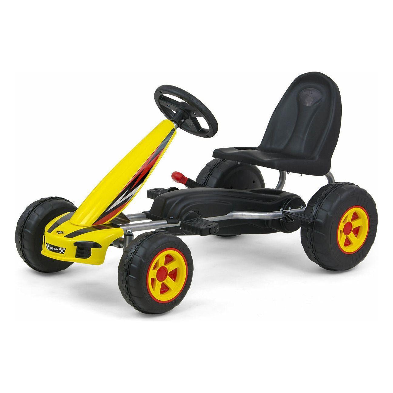 Light Goldenrod Milly Mally Kids Racer Pedal Go-Kart - 4 Colours