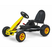 Light Goldenrod Milly Mally Kids Racer Pedal Go-Kart - 4 Colours