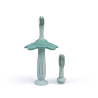 Dark Gray GiliGums 2in1 Elephant Toothbrush - 2 Colours