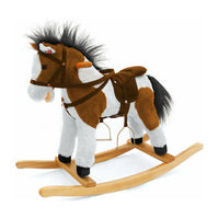 Light Gray Milly Mally Rocking Horse Patches - 2 Colours