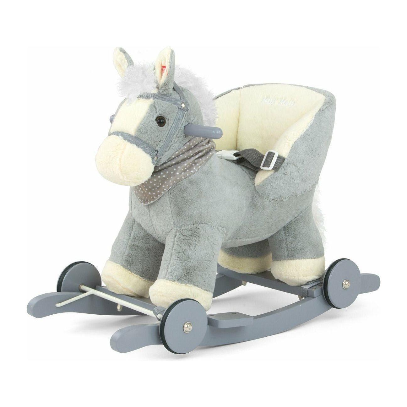 Gray Milly Mally Polly Toddler Rocking Horse - 2 Colours