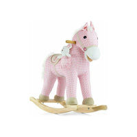 Light Gray Milly Mally Rocking Horse Pony For Girl - Available in 2 Colours