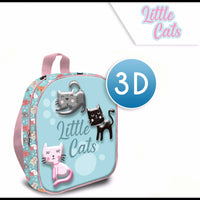 License Little Cats 3D Backpack