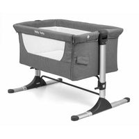 Dim Gray Milly Mally 2in1 Bedside Cot - 4 Colours